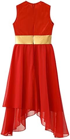 Loyan Kızlar Uzun Kollu Övgü Dans Elbise Tam Boy Lirik Giyim Ibadet Kostüm Liturjik Robe