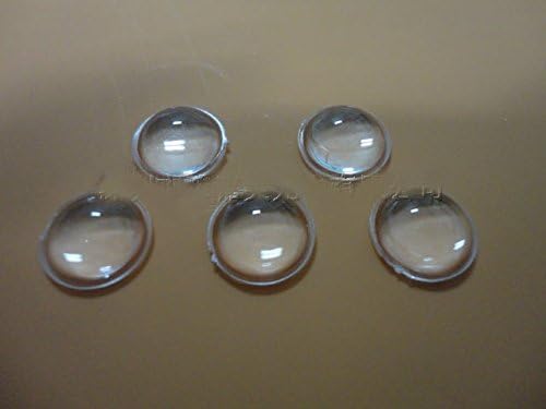5 adet x 12.5 MM LED lens ile pürüzsüz dışbükey 12.5 MM optik lens LED (yükseklik 4.5 mm)
