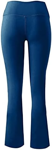 Tsnbre Bayan Yoga Pantolon Tayt Yüksek Belli Geniş Bacak Yoga Flare Pantolon Karın Kontrol Egzersiz Koşu Pantolon