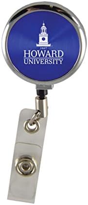 UXG, Inc. Howard Üniversitesi-Geri Çekilebilir Rozet Makarası-Mavi