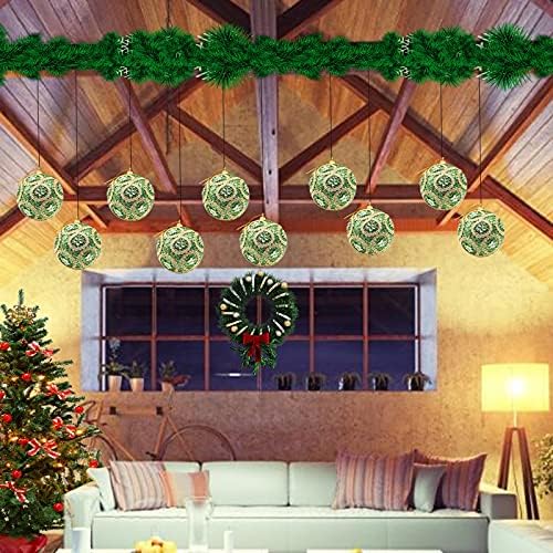 Köpük Dekorasyon Merkezi Pencere Tatil Noel Topu Topu Tavan Bar Topu Alışveriş Süsler Kolye Ev Dekor Boyalı Cam Plak