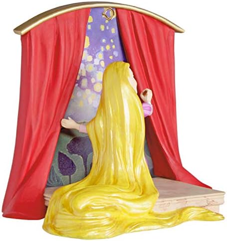 Hallmark Hatıra Noel Süsü 2020, Disney Karışık 10. Yıl Dönümü Rapunzel (1999QXD6584)