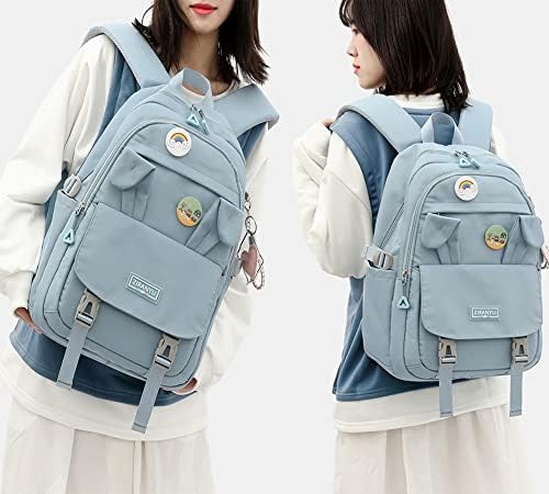 Makukke okul sırt çantası Kadınlar için, Laptop Sırt Çantası 15.6 İnç Kolej okul çantası Anti Hırsızlık Seyahat Sırt