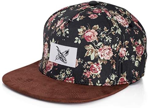 Blackskies Snapback şapka / Erkek Kadın beyzbol şapkası çiçek Baba 5-Panel Strapback Hip Hop Kentsel