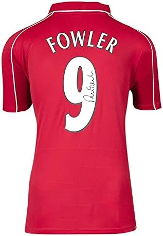 Robbie Fowler İmzalı Liverpool Forması 2000-2001-9 Numara İmzalı Forma-İmzalı Futbol Formaları