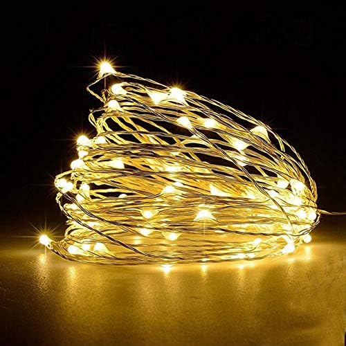 KLgeri Noel ağacı tatil ve doğum günü ışıkları bahçe iç dekorasyon yanıp sönen ışık şeritleri, 20 metre su geçirmez