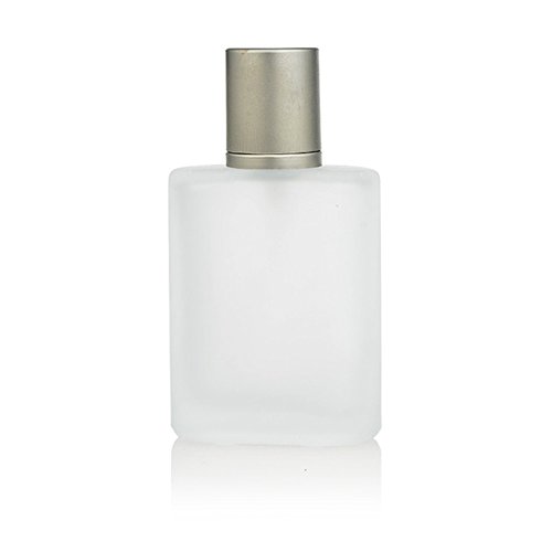 Enslz Buzlu Cam Şişe Parfüm Atomizer Doldurulabilir Sprey Boş Parfüm Şişesi Erkekler ve Kadınlar için (50 ml)