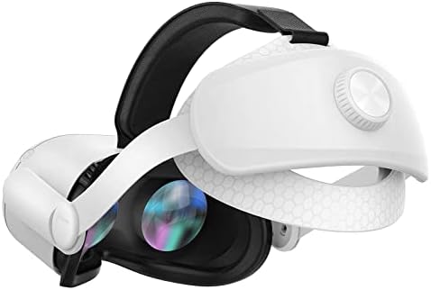 GEVO VR kafa bandı Oculus / Meta Quest 2, Sanal Elite Kayış Değiştirme Gelişmiş Destek, Etkili Ayar ve Artan Konfor
