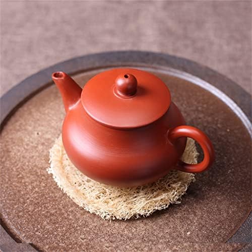 LDCHNH 100/125 ml Demlik Filtre Çay Potu El Yapımı Kırmızı Çamur Mor Kil Çin Chaozhou Kungfu Teaware Hediyeler