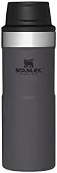 Stanley Tetik Eylem Seyahat Kupa 0.35 L / 12OZ Kömür-5 Saat sıcak tutar-BPA içermeyen Paslanmaz Çelik Termos Seyahat