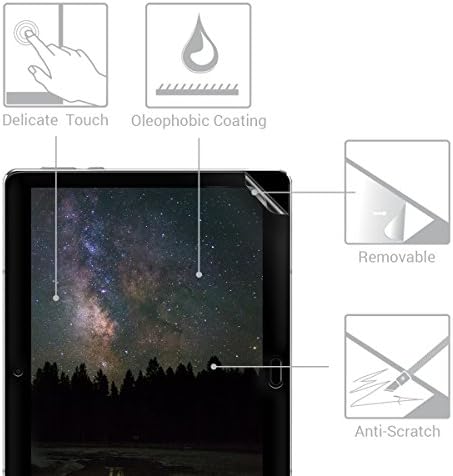 kwmobile 2X Ekran Koruyucuları ile Uyumlu Huawei MediaPad M3 Lite 10 Ekran Koruyucu Mat Tablet Ekran Filmleri