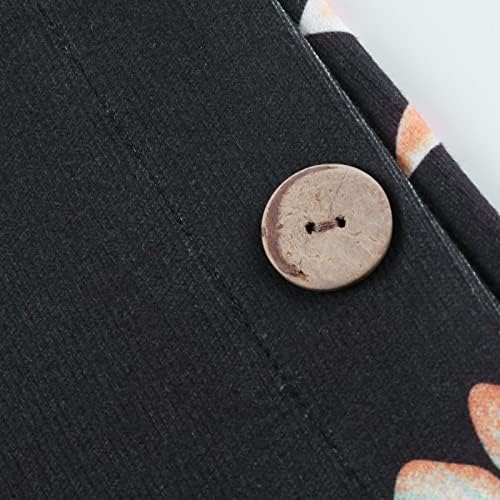 NOKMOPO Uzun Kollu Mini Elbise Kadınlar için Seksi Moda Omen Rahat Çizgili Düğme T-Shirt Uzun Kollu Elbise Parti