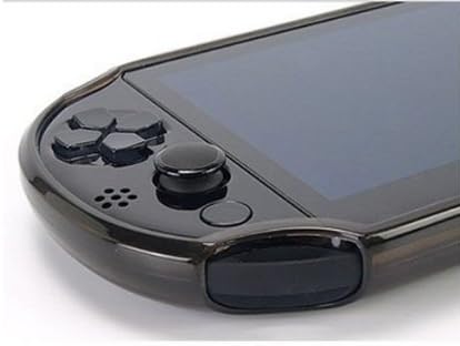 Meiruian A951 Şeffaf Siyah TPU Cilt Koruyucu Kapak Kılıf Shell PlayStation PS Vita PSV 2000