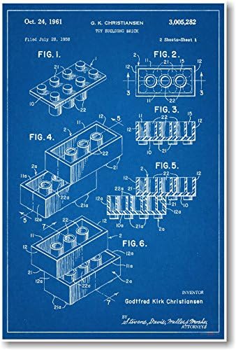 Lego Tuğla Patenti - YENİ Ünlü Buluş Planı Posteri