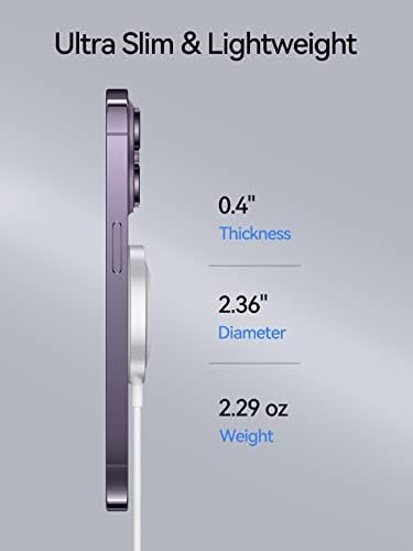 NEWDERY 3'ü 1 arada Manyetik Kablosuz Şarj Cihazı Mıknatıslı Şarj Pedi iPhone 14/13/12 Pro Max Plus Mini, Apple Watch