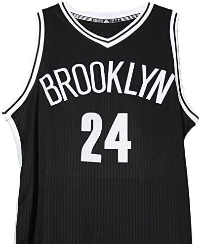 Rondae Hollis-Jefferson Brooklyn Nets İmzalı Siyah 24 Forması JSA COA İmzaladı