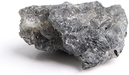 SEEWOODE AG216 1 ADET Doğal Kaya Kuvars ve Biyotit Büyüme Hediyeler Ham Kristaller Mineral Şifa Kuvars Reiki Enerji