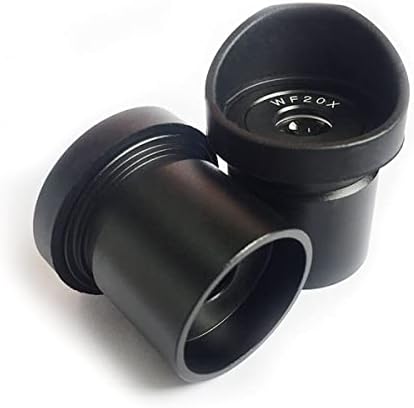 Mikroskop Aksesuarları Kiti Yetişkinler için Çift Geniş Alan Mercek Optik Lens, Çap 30mm Veya 30.5 mm Kauçuk Göz