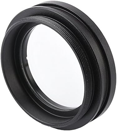 KOPPACE 1X Stereo Mikroskop Yardımcı Lens 48mm Arayüzü Stereo Mikroskop Objektif Koruyucu Lens Toz Geçirmez Lens