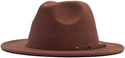 Panama Geniş Fedora geniş disk şapka Kemer Klasik Şapka Yün Toka Bayan Beyzbol Kapaklar Şapka Spor Nefes Erkek Şapka