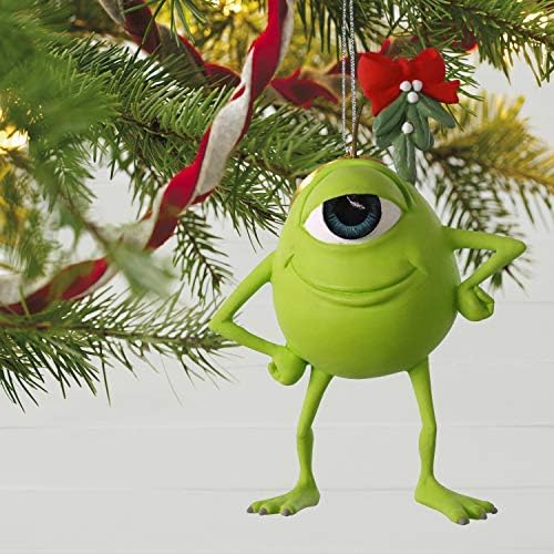 Hallmark Keepsake Noel Süsü 2019 Tarihli Disney Pixar Canavarları, Ökseotu Mike,