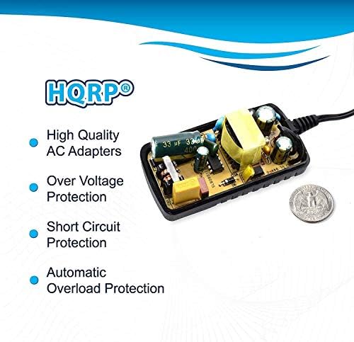 Lorex CVA4902 Güç Kablosunun Değiştirilmesi ile Uyumlu HQRP 12V 2A Güç Kaynağı / AC Adaptörü; LW2701AC1 LW2711 Güvenlik
