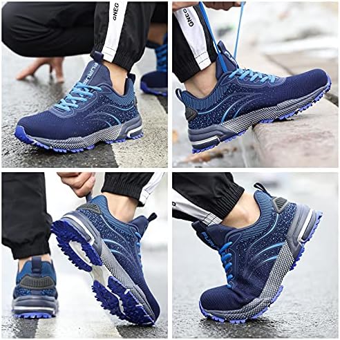 Furuıan Çelik Burunlu Ayakkabı Erkekler Kadınlar için Hafif Güvenlik Ayakkabıları Rahat Çelik Burunlu Ayakkabı Depo