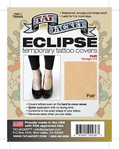 Tatjacket Eclipse Geçici Dövme Kapakları (FUAR)