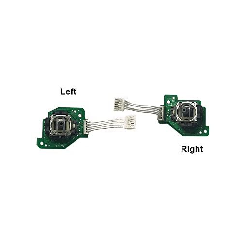 Rinbers ® Nintendo Wii U Gamepad Denetleyicisi için PCB ve Esnek Kablo Düzeneği Değiştirme Özelliğine Sahip Sol Sağ