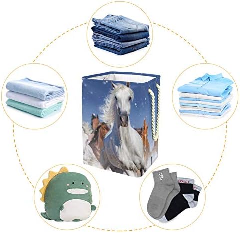 Unicey At Sürüsü Kışın Hızlı Koşar Kar Alanı Banyo, Yatak Odası, Ev, Oyuncak ve Giyim Organizasyonu için Büyük Saklama