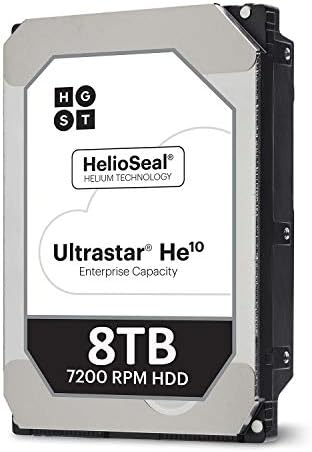 HGST Ultrastar He10 / HUH721008AL4200 / 0F27406 / 8 TB 7200 RPM 256 MB Önbellek SAS 12 Gb/s 3.5 İnç / 4Kn / Anında