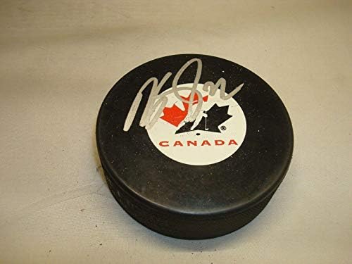Dan Boyle İmzalı Kanada Takımı Hokey Diski İmzalı 1A İmzalı NHL Diskleri