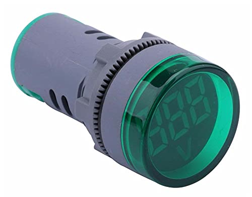 INFRI LED ekran dijital Mini voltmetre AC 80-500V gerilim metre ölçü testi Volt monitör ışık paneli ( renk: kırmızı