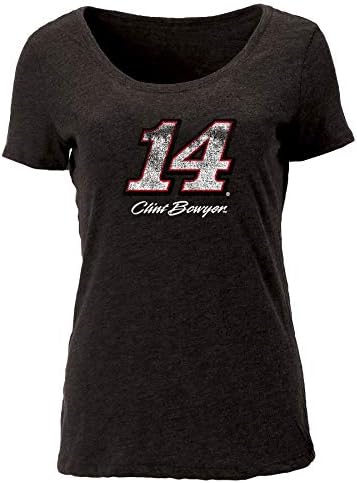 Ouray Spor Giyim NASCAR Kadın Tri Karışımı Kepçe Yakalı Tişört