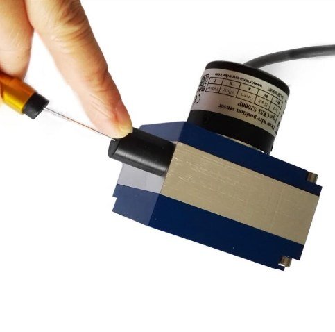 GOWE 2000mm Ölçüm Aralığı Kablo Çekme Tel Dönüştürücüler Dönüş Dize Potansiyometre Deplasman Sensörü yo yo tencere
