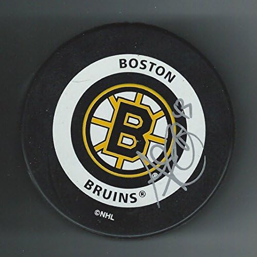 Al Iafrate İmzalı Boston Bruins Oyun Diski-İmzalı NHL Diskleri