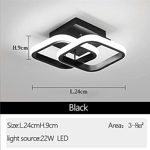 EİDEARAY hareket sensörlü led tavan lambası, 22 W Montaj Hareket Aktif aydınlatma armatürü Tavan lambası Dolap Çamaşır
