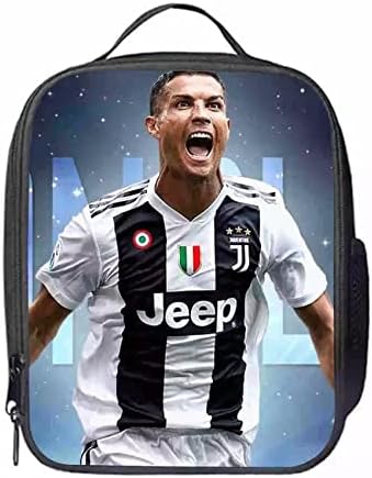 Mayooni Öğrencileri Cristiano Ronaldo Yalıtımlı Öğle Yemeği Çantaları - Futbol Yıldızı Su Geçirmez yemek kabı Okul,