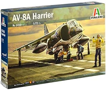 Italeri ITA1410 1: 72 AV - 8A Harrier [Model Oluşturma KİTİ]