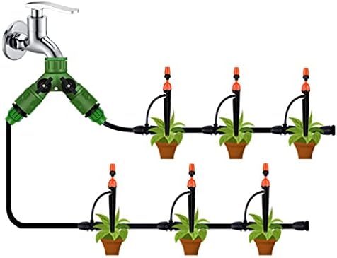BBGS Mikro Akış Damla Sulama Sulama Sistemi, DIY Veranda Bitki Kendini Sulama Kiti, Yağmurlama için Bahçe Peyzaj,
