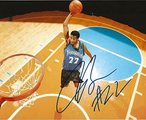Corey Brewer imzalı Minnesota Timberwolves 8x10 fotoğraf imzalı 5 İmzalı NBA Fotoğrafları