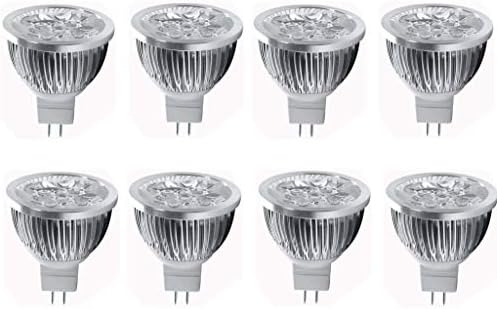 4 W LED MR16 Ampuller 12 V 4 W LED Spot Ampul Peyzaj ray lambası, MR16 GU5.3 Tabanı, 12 Volt,4 W(35 W Eşdeğer Halojen),