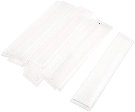 X-DREE 10 Adet Şeffaf şeffaf plastik saklama kabı Kılıfı Ayırma Şeritleri Bölücü Plakaları(Caja de almacenamiento