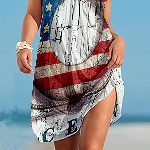 WYTong Kadınlar Plaj Mini Elbise Yaz Günlük elbiseler Tropikal Baskı Halter Backless Maxi Elbise Seksi Kolsuz Plaj