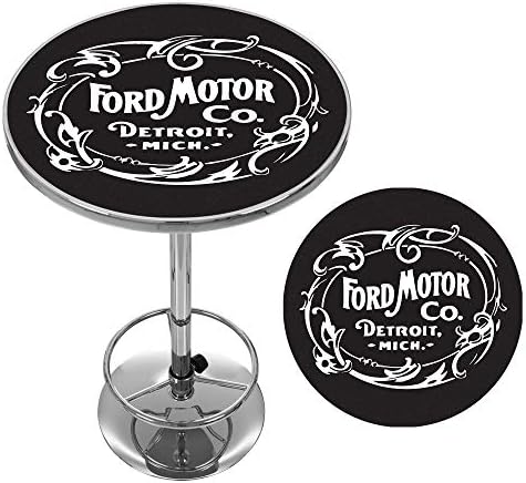 Marka Oyun Odası Ford Krom Pub Masası-vintage 1903 Ford Motor Co