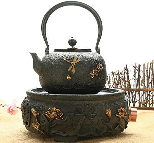 CHFH dökme demir Çaydanlıklar Japon tarzı dökme demir demlik el yapımı demir su ısıtıcısı elektrikli seramik soba