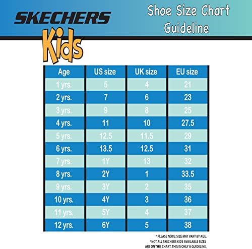 Skechers Unisex-Çocuk Pırıltı Kıvılcım-Kalp Hayalperest Yürümeye Başlayan Çocuk spor Ayakkabı