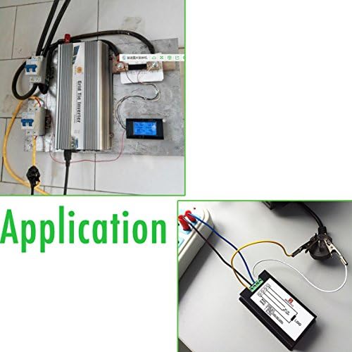Yoochın Dijital AC Gerilim Metre 100A / 80~260 V Güç Enerji analog Voltmetre Ampermetre watt akım Amper Volt metre