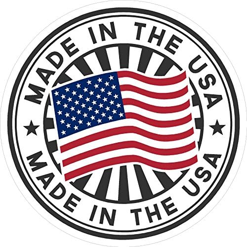Güney Etiket Şirketi Oval ABD'de Üretilmiştir 4x4 4 etiket Çıkartma kalıp Kesim Vinil - ABD'de Üretildi ve Sevk Edildi