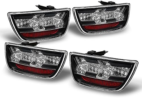 AKKON - 2010-2013 Chevy Camaro Sport Coupe Tam LED Tasarım Arka LED arka lambası Sinyal Fren Lambaları Füme Lens